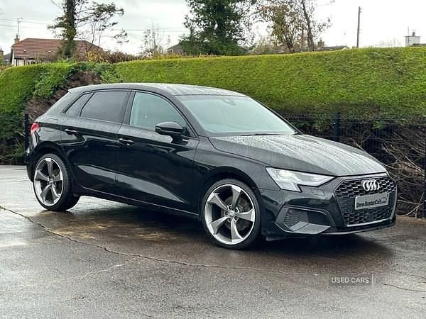 Used Audi A3 116 HP (85 kW) 2022 Black Hatchback