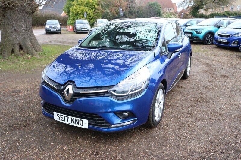 Blue Used 2017 Renault Clio IV Dynamique Hatchback | £5,795 - Image 1/4