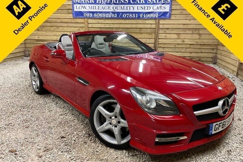 Red Used 2011 Mercedes SLK200 Sport Edition Cabriolet | £11,995 (Expensive) - Image 1/2