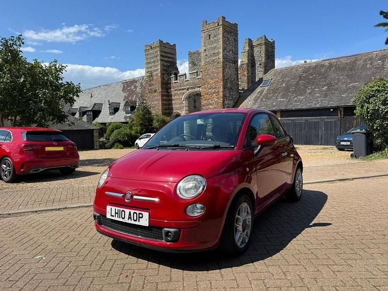 Red Used 2010 Fiat 500 Sport Hatchback | £2,895 (Fair price) - Image 1/4