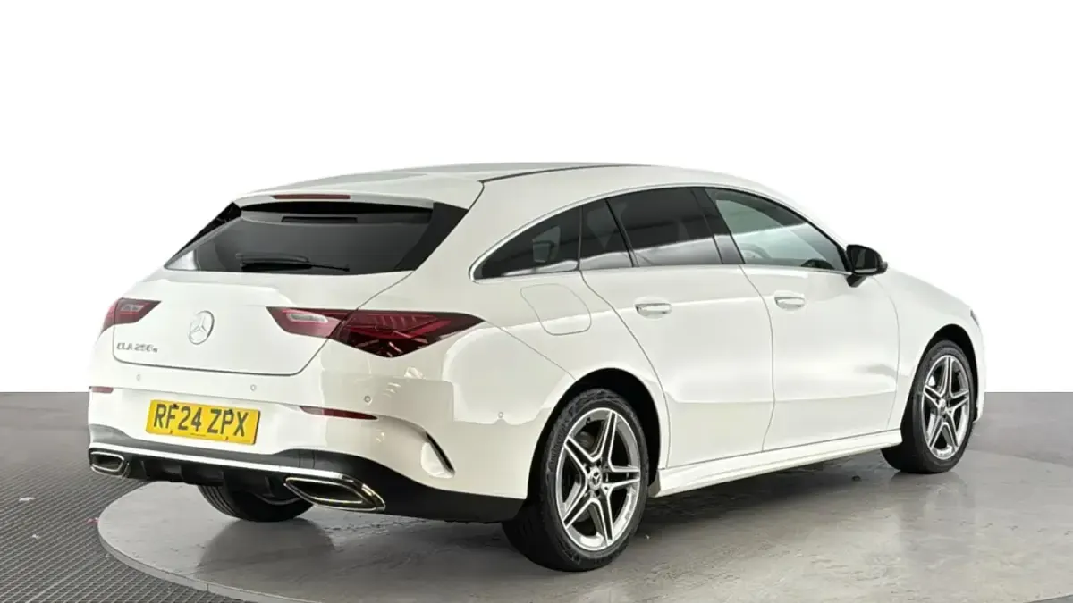 Used Mercedes CLA250e Executive 2024 White Coupe