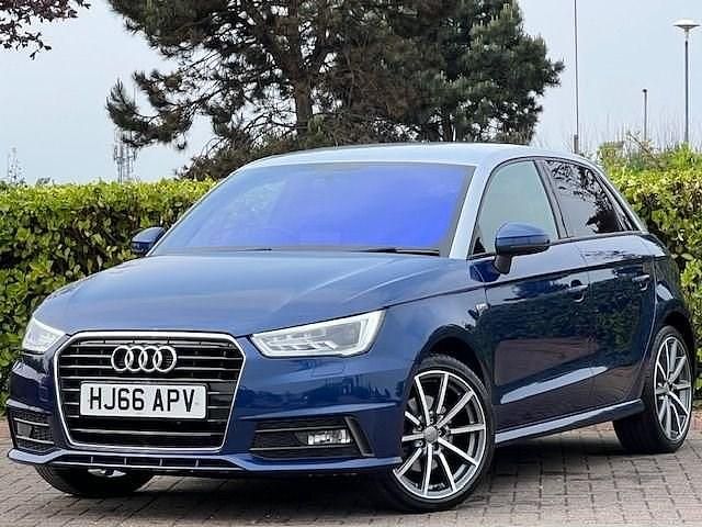 Blue Used 2016 Audi A1 Sportback S-Line Hatchback | £12,995 (A bit pricey) - Image 1/4