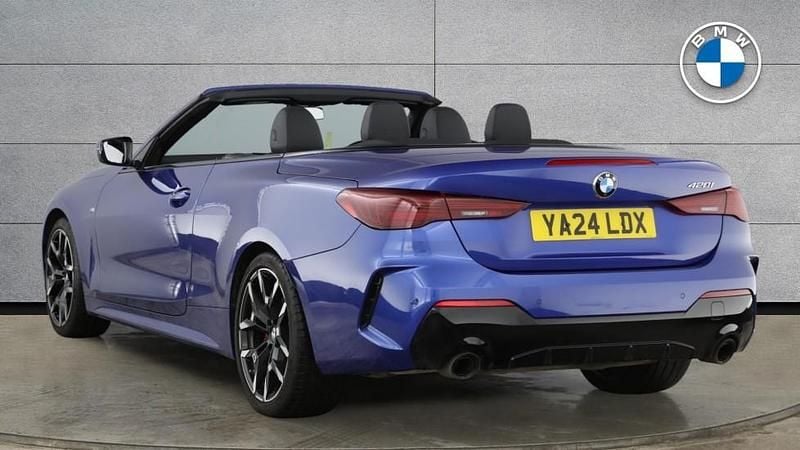 Used BMW 420 M Sport 184 HP (135 kW) 2024 Blue Cabriolet