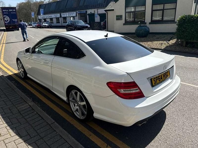 Used Mercedes C220 Sport Edition 2014 White Coupe