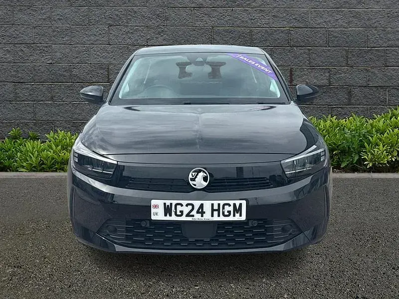 Used Vauxhall Corsa Design Edition 75 HP (55 kW) 2024 Black Hatchback