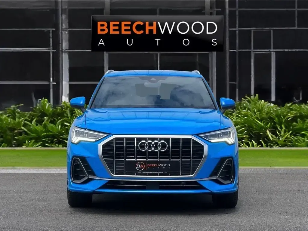 Used Audi Q3 S-Line 150 HP (110 kW) 2020 Blue SUV
