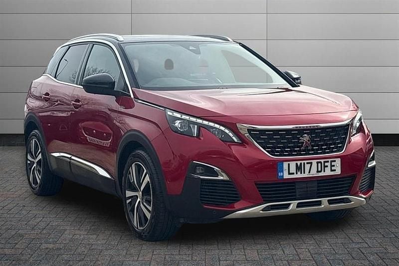 Used Peugeot 3008 GT-line 131 HP (96 kW) 2017 Red SUV