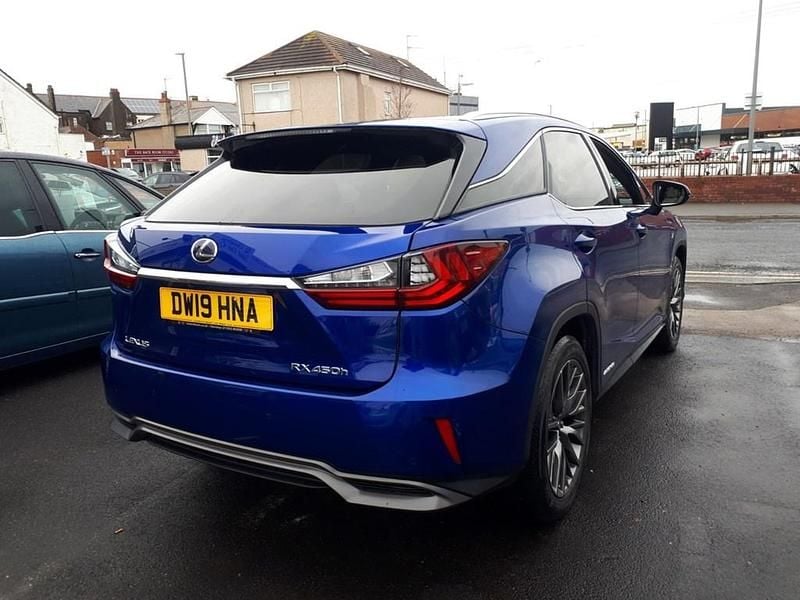 Used Lexus RX450h Sport Line 308 HP (226 kW) 2019 Blue SUV