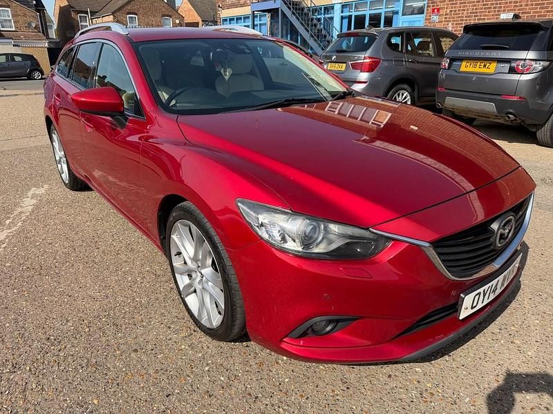 Usado Mazda 6 Inclusive 2014 Vermelho Carrinha