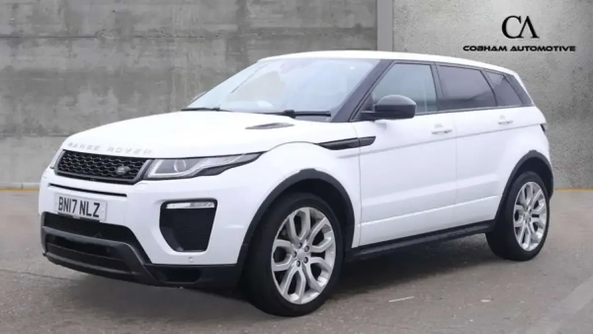 Used Land Rover Range Rover evoque HSE Dynamic 2017 White Estate