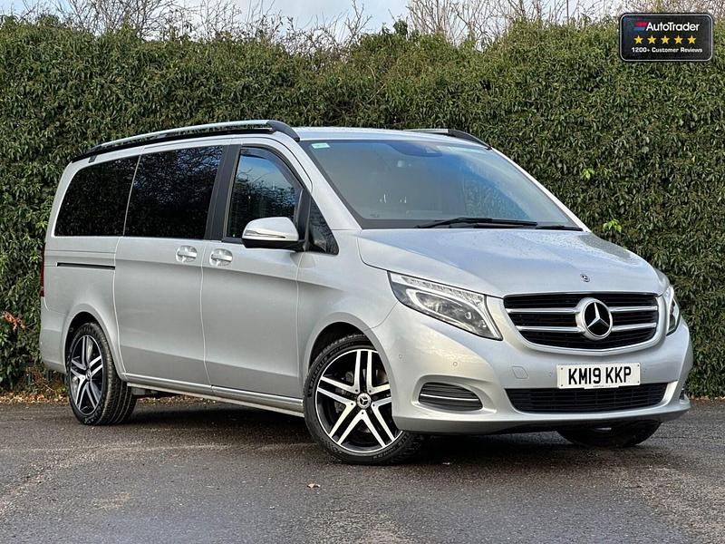 Used Mercedes V220 163 HP (119 kW) 2019 Silver MPV