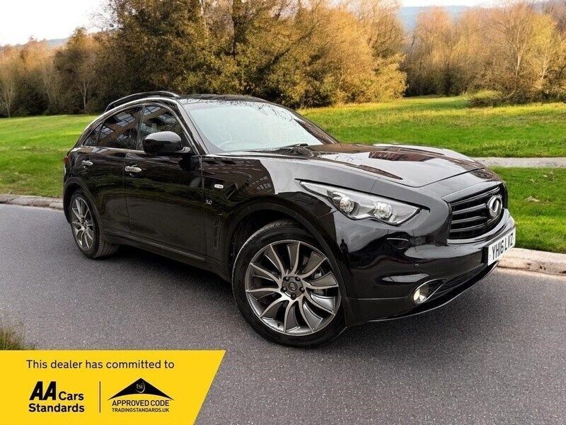 Black Used 2016 Infiniti QX70 Estate | £9,795 - Image 1/4