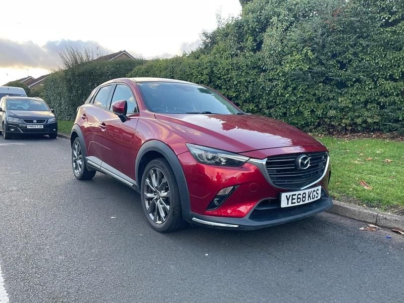 Red Used 2018 Mazda CX-3 Inclusive SUV | £9,545 (Super price) - Image 1/4