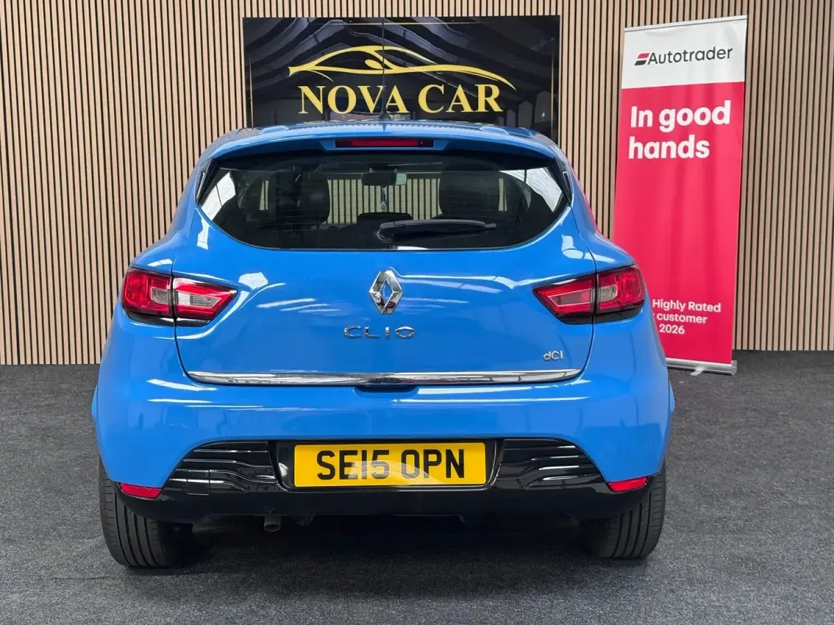 Used Renault Clio Dynamique 2015 Blue Hatchback