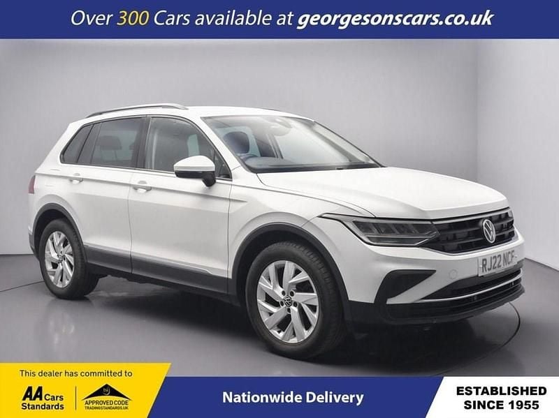 Used VW Tiguan S 130 HP (95 kW) 2022 White SUV