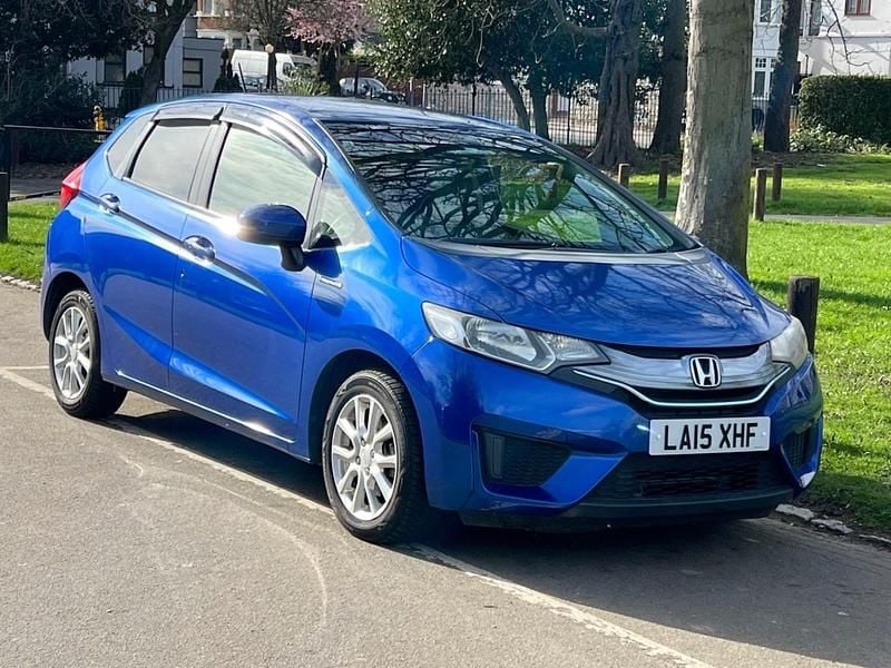 Used Honda Fit Hybrid 2015 Blue Hatchback