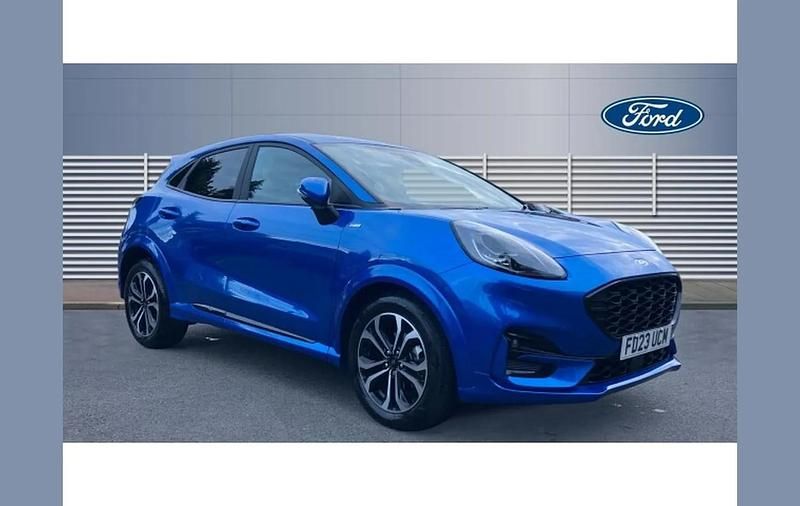 Blue Used 2023 Ford Puma Gen-E ST-Line SUV | £17,000 (Fair price) - Image 1/4