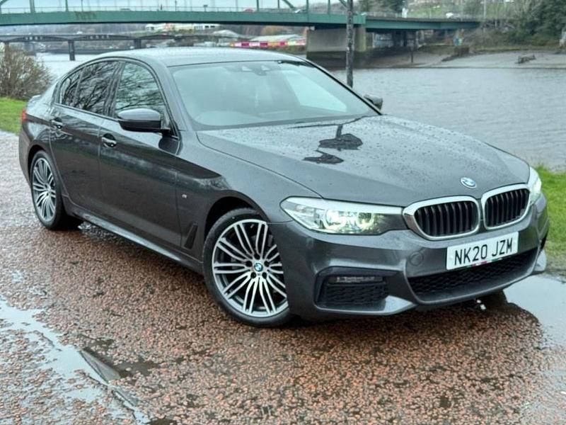 Grey Used 2020 BMW 520 M Sport Sedan | £16,999 (Fair price) - Image 1/4