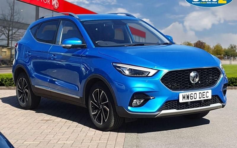 Usado MG ZS Exclusive 106 HP (77 kW) 2023 Azul SUV