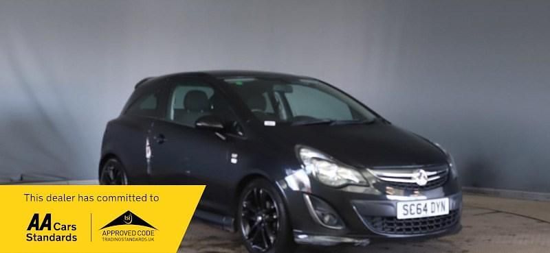 Used Vauxhall Corsa Edition 2014 Black Hatchback