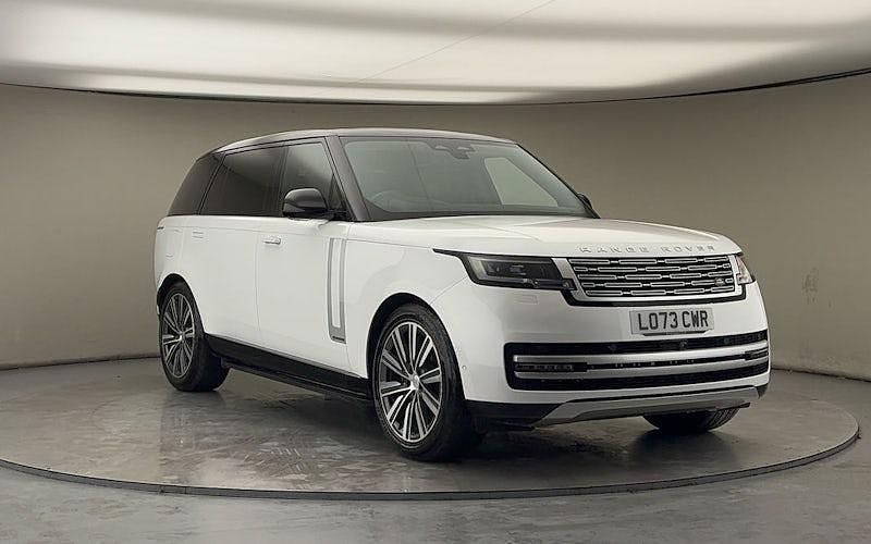 Used Land Rover Range Rover Autobiography 400 HP (294 kW) 2023 Exterior paint  ostuni pearl whitejbc2454 SUV