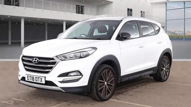 Used Hyundai Tucson GO! 116 HP (85 kW) 2018 Polar white SUV