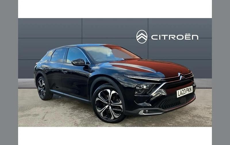 Black Used 2023 Citroën C5 X PureTech Estate | £17,293 (Fair price) - Image 1/4