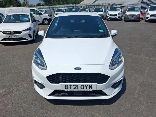 Used Ford Fiesta Sport 125 HP (91 kW) 2021 White Hatchback