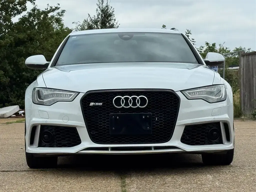 Used Audi A6 S-Line 204 HP (150 kW) 2015 White Estate