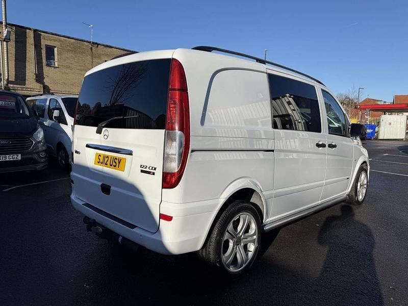 Begagnad Mercedes Vito 2012 Vit Van