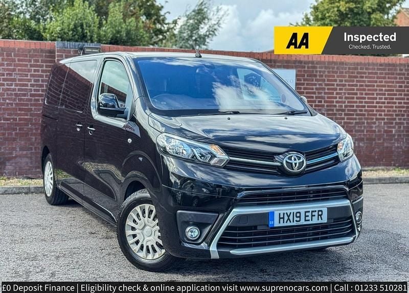 Black Used 2019 Toyota Proace Verso City MPV | £23,999 (Fair price) - Image 1/3