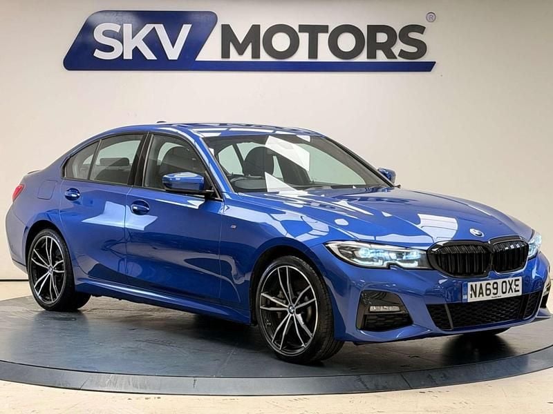 Used BMW 330e M Sport 292 HP (214 kW) 2019 Blue Sedan