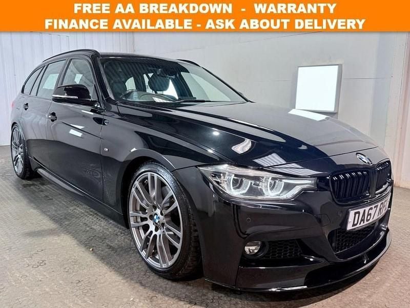Black Used 2017 BMW 335 M Sport Estate | £14,495 (Fair price) - Image 1/3