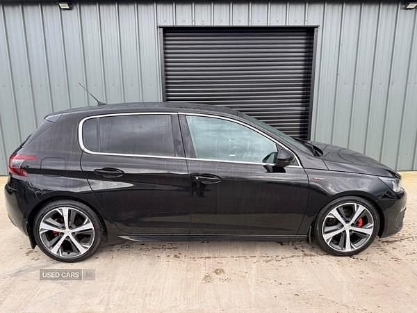 Used Peugeot 308 GT-line 2018 Black Hatchback