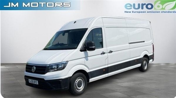 White Used 2020 VW Crafter Trendline Van | £21,588 (A bit pricey) - Image 1/1