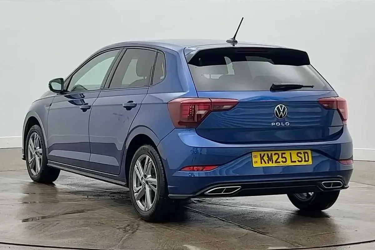 Used VW Polo R-line 115 HP (84 kW) 2025 Blue Hatchback