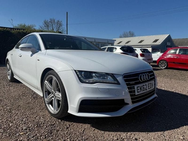 Used Audi A7 Sportback S-Line 204 HP (150 kW) 2012 White Hatchback