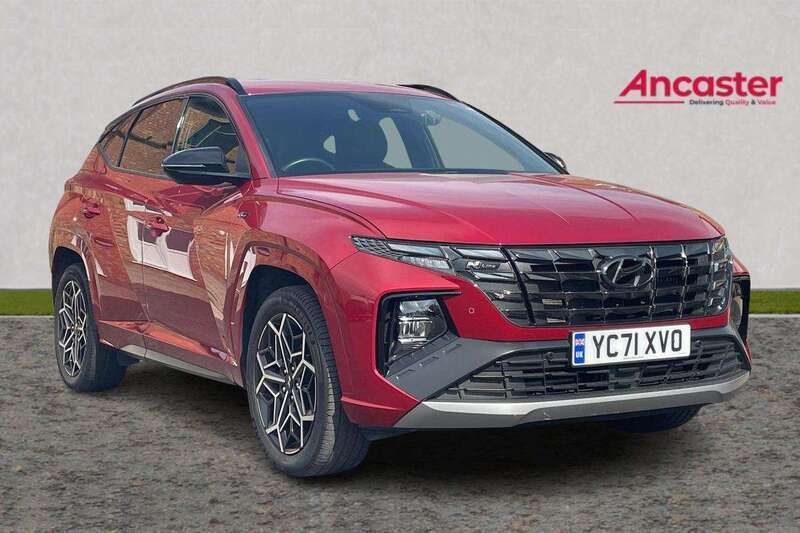 Red Used 2021 Hyundai Tucson N Line SUV | £23,295 (Fair price) - Image 1/4