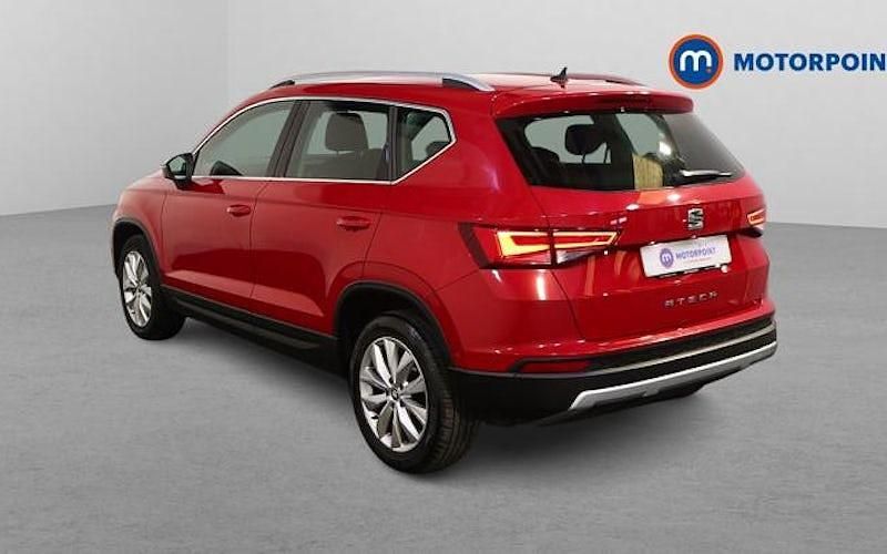 Used Seat Ateca SE 116 HP (85 kW) 2018 Red SUV