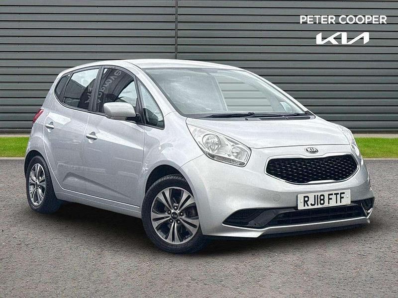 Silver Used 2018 Kia Venga 2 Hatchback | £5,991 (Fair price) - Image 1/4