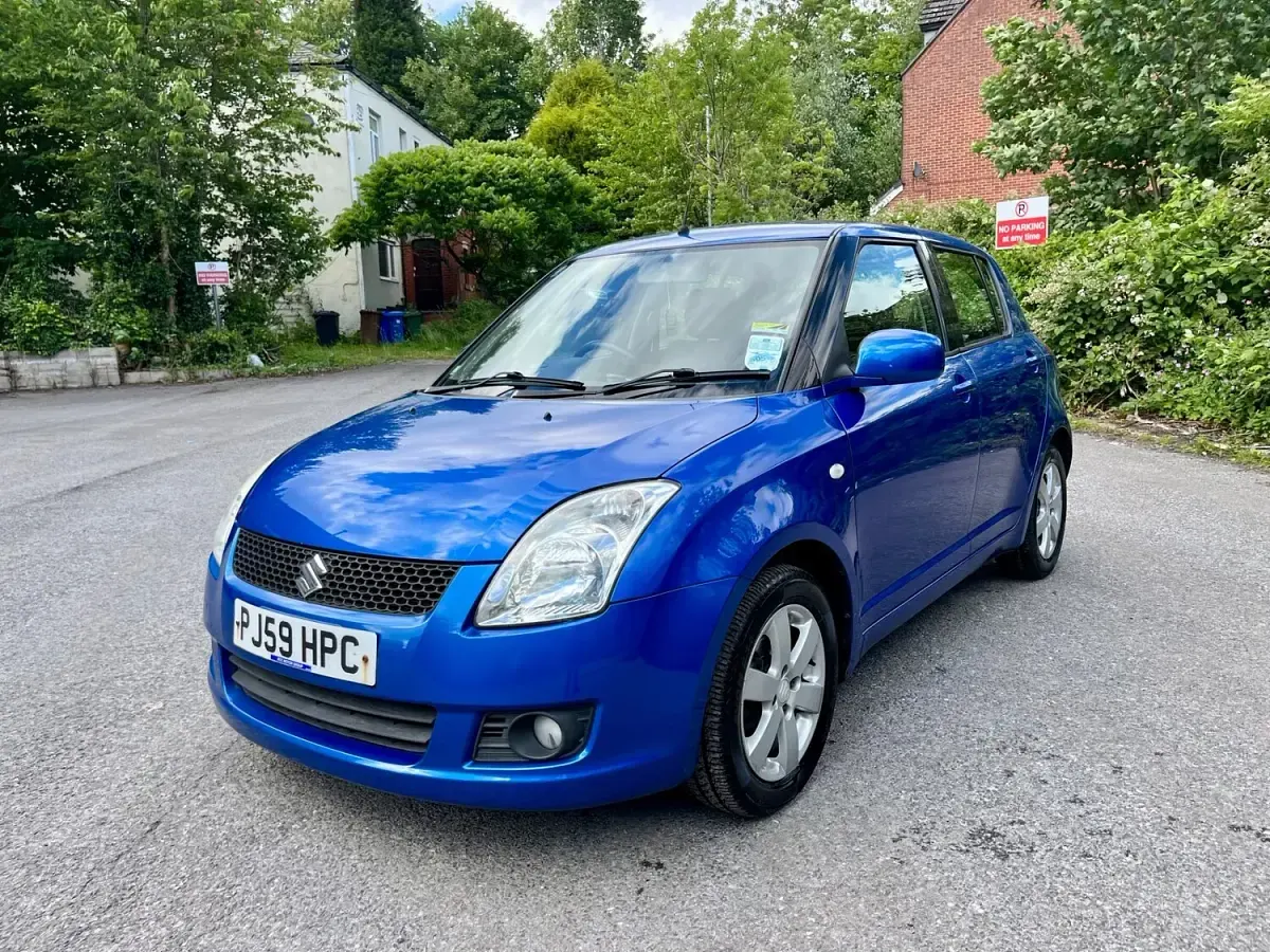 Used Suzuki Swift GLX 91 HP (66 kW) 2009 Blue Hatchback