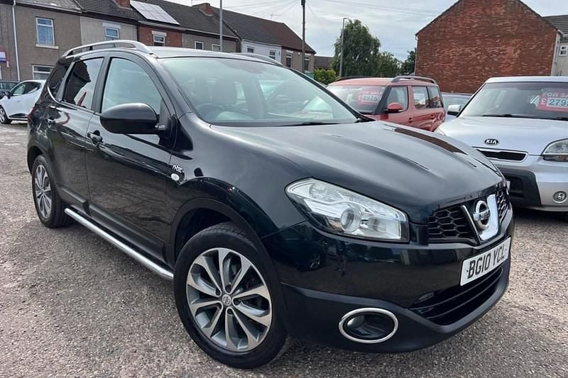 Black Used 2010 Nissan Qashqai +2 N-TEC SUV | £2,795 (Fair price) - Image 1/1