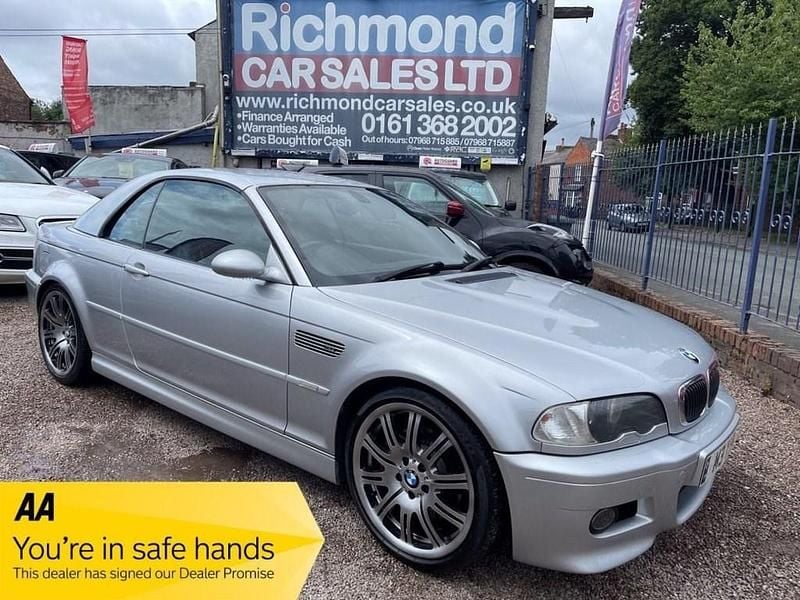 Silver Used 2003 BMW M3 Cabriolet M Sport Cabriolet | £11,995 (Good price) - Image 1/3