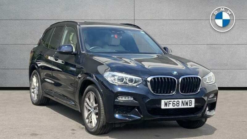 Black Used 2018 BMW X3 M Sport SUV | £25,990 (Fair price) - Image 1/4
