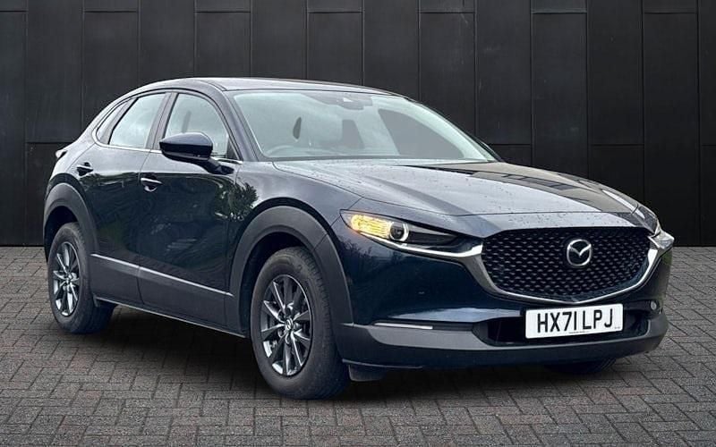 Blue Used 2021 Mazda CX-30 SUV | £14,886 (Fair price) - Image 1/3