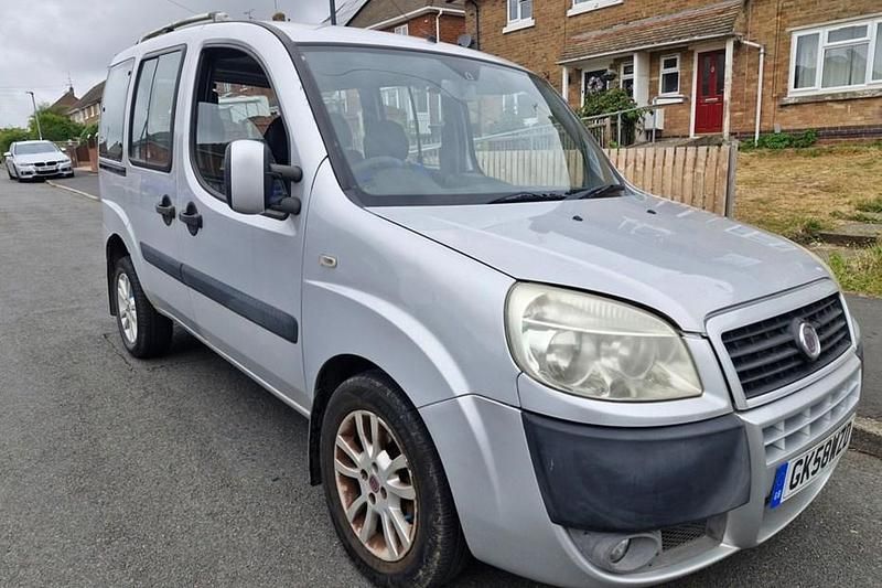 Silver Used 2008 Fiat Doblò Dynamic MPV | £675 - Image 1/1