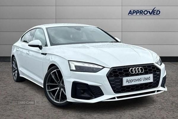 White Used 2022 Audi A5 S-Line Coupe | £27,450 (Fair price) - Image 1/4