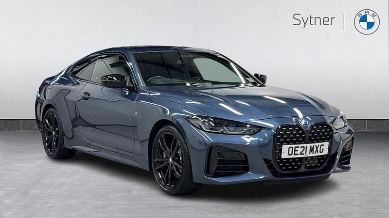 Used BMW M440 Comfort Edition 374 HP (275 kW) 2021 Blue Sedan