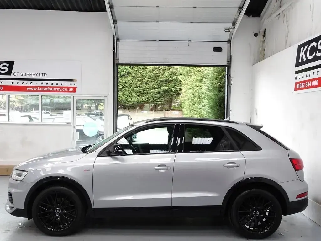 Used Audi Q3 Black Edition 150 HP (110 kW) 2019 Silver SUV
