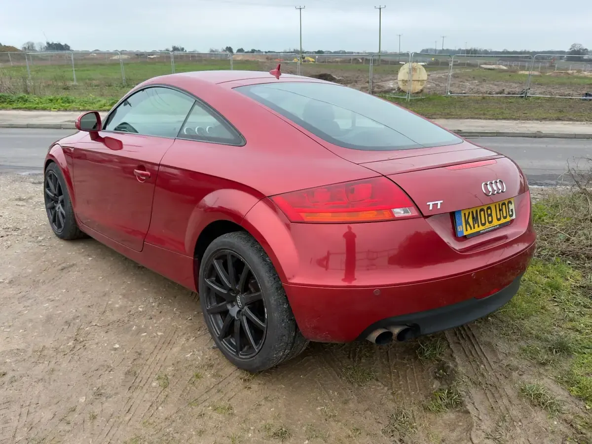 Used Audi TT 200 HP (147 kW) 2008 Red Coupe
